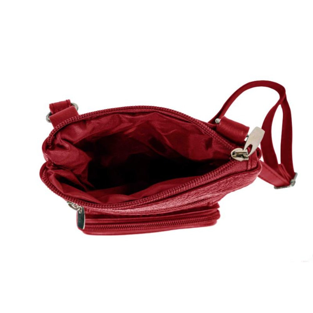 Women's Wallet – Genuine Leather, Multi Pocket, Adjustable Strap – detail view 67