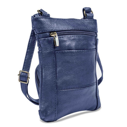 Women's Wallet – Genuine Leather, Multi Pocket, Adjustable Strap – detail view 79