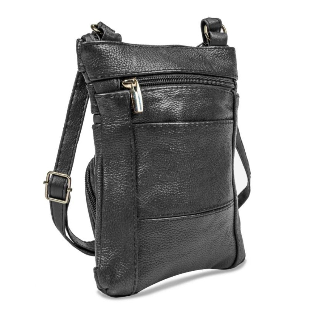Women's Wallet – Genuine Leather, Multi Pocket, Adjustable Strap – detail view 88