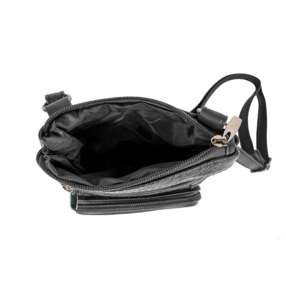 Women's Wallet – Genuine Leather, Multi Pocket, Adjustable Strap – detail view 89