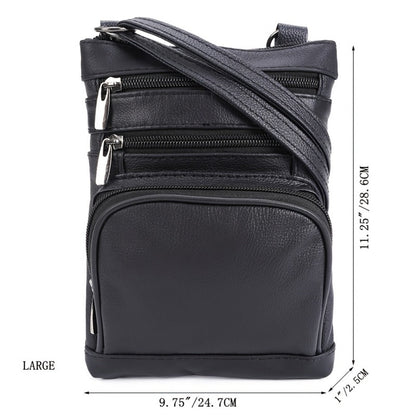 Women's Wallet – Genuine Leather, Adjustable Strap – detail view 9