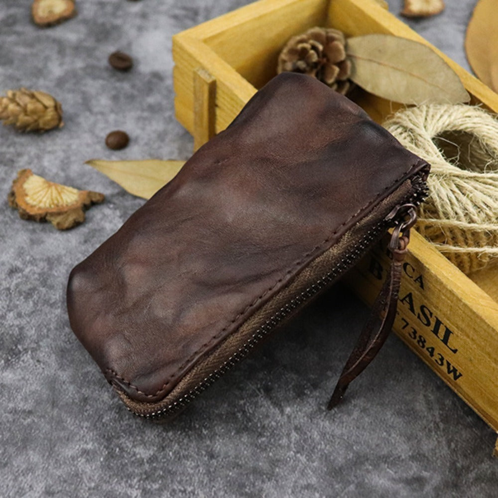Women's Wallet – Genuine Leather, Mini – detail view 4