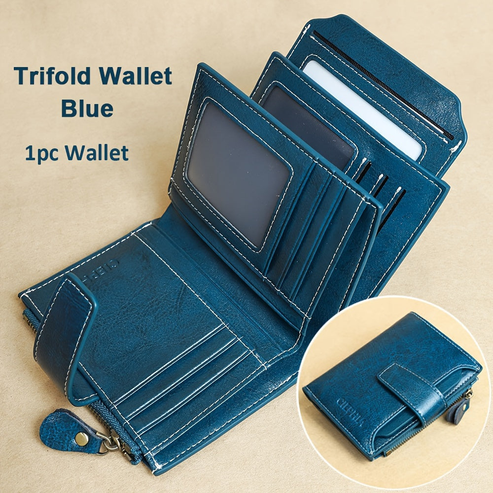 Women's Wallet – Genuine Leather, RFID Blocking – detail view 16