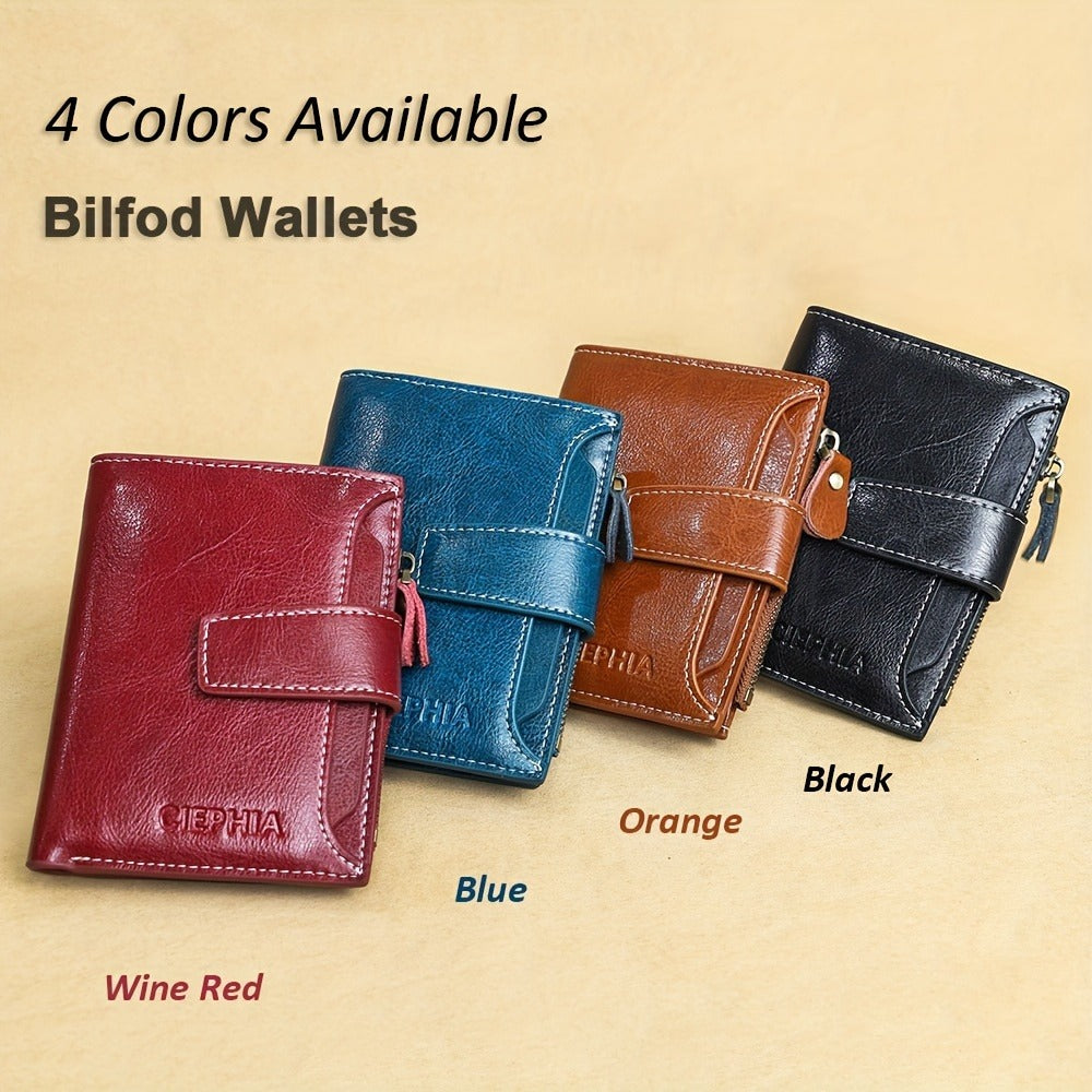 Women's Wallet – 4 Colors, Genuine Leather, RFID Blocking – alternate view