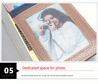 Women's Wallet – Genuine Leather, for Work – detail view 18