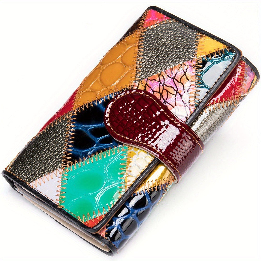 Women's Wallet – Genuine Leather, for Work – detail view 3