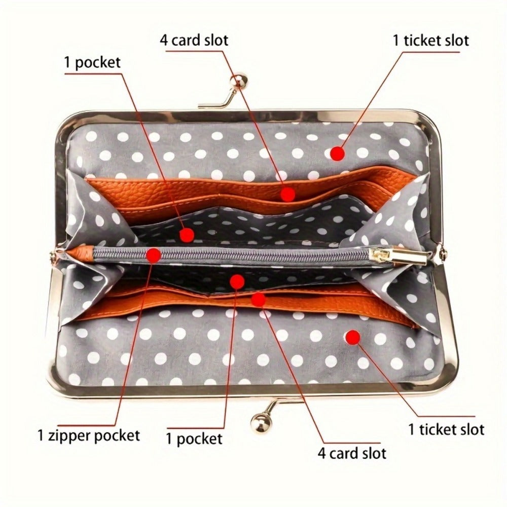 Women's Wallet – Genuine Leather, for Everyday Use – detail view 17