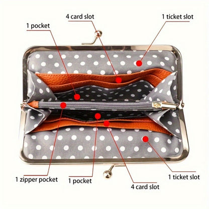 Women's Wallet – Genuine Leather, for Everyday Use – detail view 17