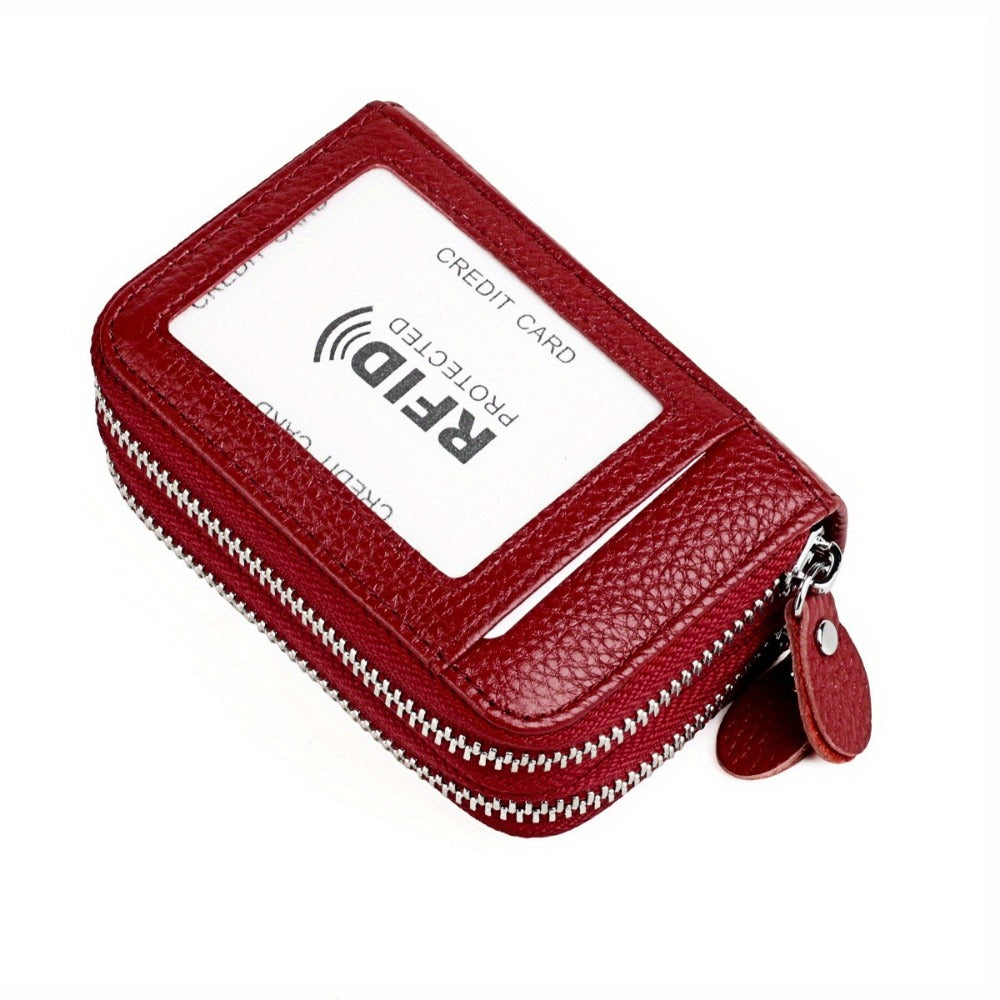 Women's Wallet – 5 Colors, Genuine Leather, RFID Blocking, Large Capacity – detail view 6