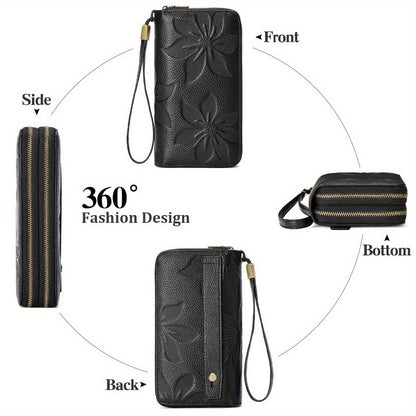 Women's Wallet – Genuine Leather, RFID Blocking, Large Capacity – detail view 14