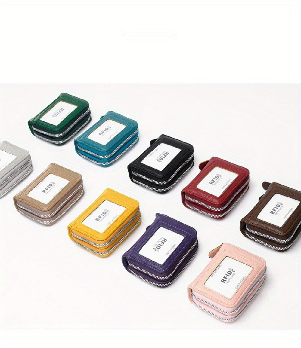 Women's Wallet – Genuine Leather, RFID Blocking, Large Capacity – detail view 13