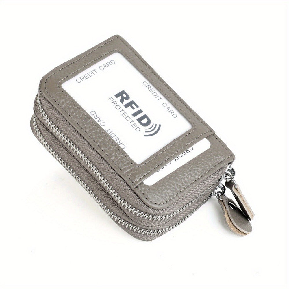 Women's Wallet – Genuine Leather, RFID Blocking, Large Capacity – detail view 8