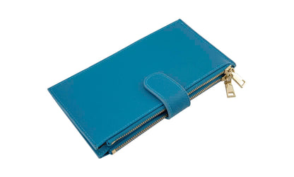 Women's Wallet – Genuine Leather, RFID Blocking, Clear – detail view 18
