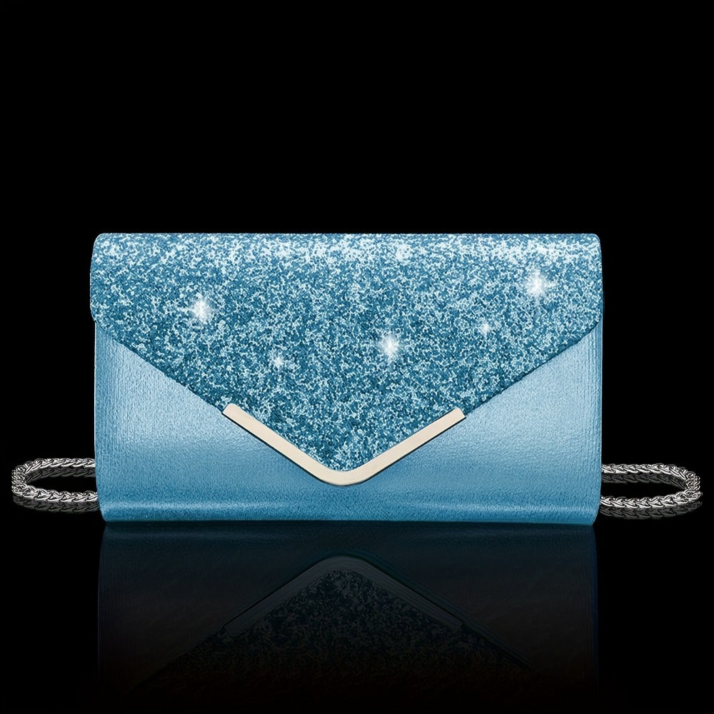 Women's Wallet – Glamorous Sequin Party Clutch Set – detail view 3