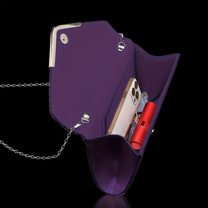Women's Wallet – Glamorous Sequin Party Clutch Set – detail view 10