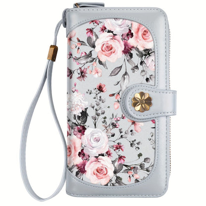 Women's Wallet – Large Capacity, Mandala Print Zipper Large Capacity – detail view 10