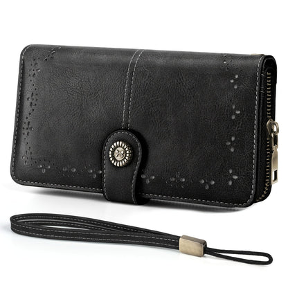 Women's Wallet – Large Capacity, Rfid Wristlet Bowknot Badge Large – front view - product view 37