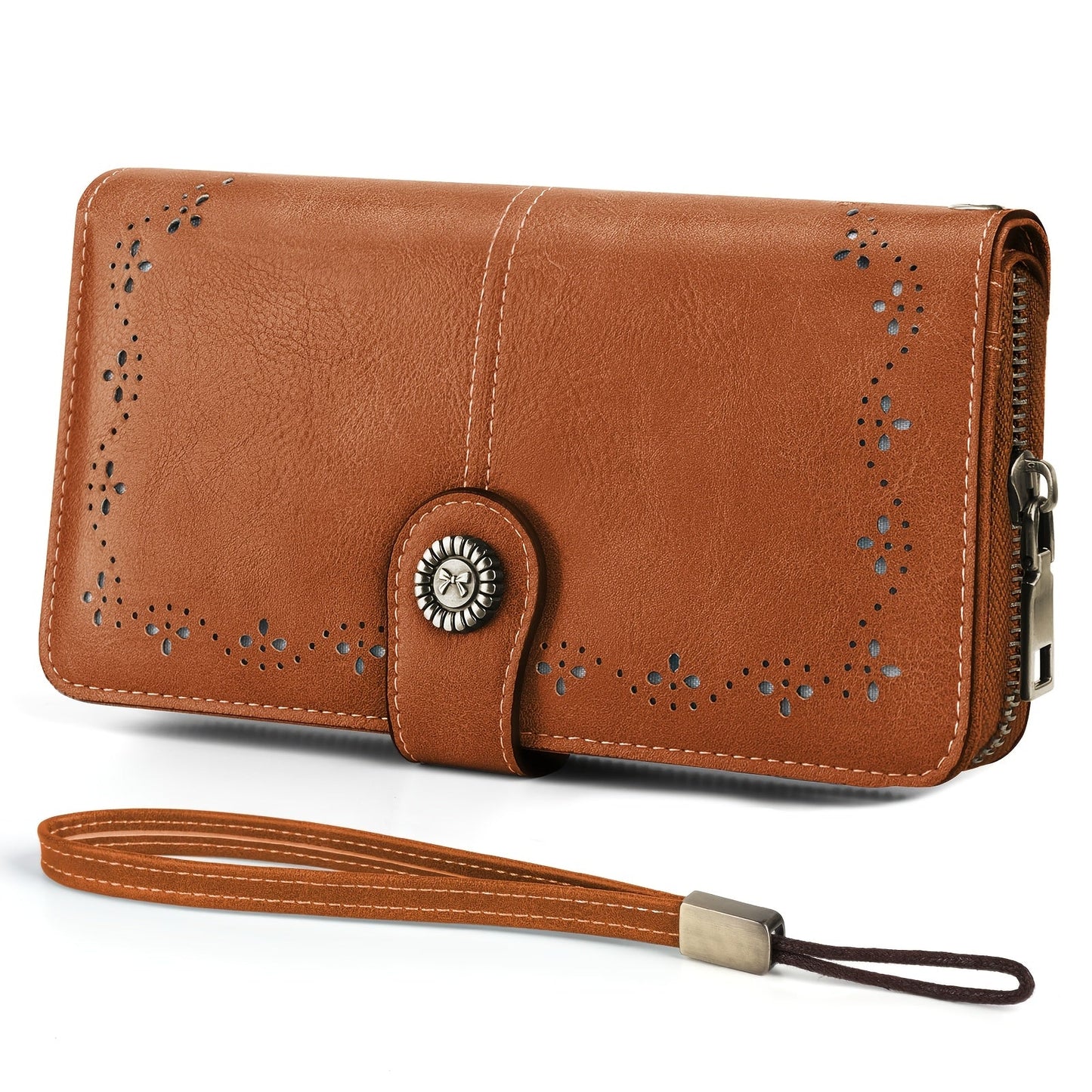 Women's Wallet – Large Capacity, Rfid Wristlet Bowknot Badge Large – detail view 4
