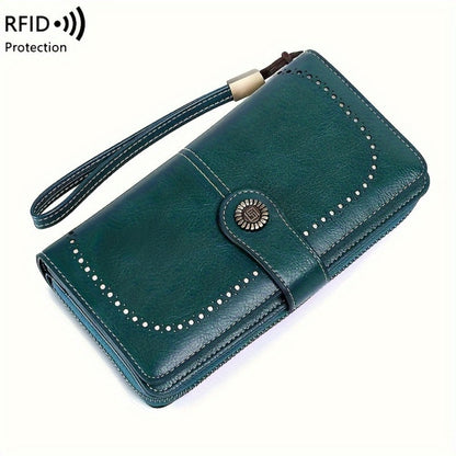 Women's Wallet – Large Capacity, Rfid Wristlet Bowknot Badge Large – detail view 17
