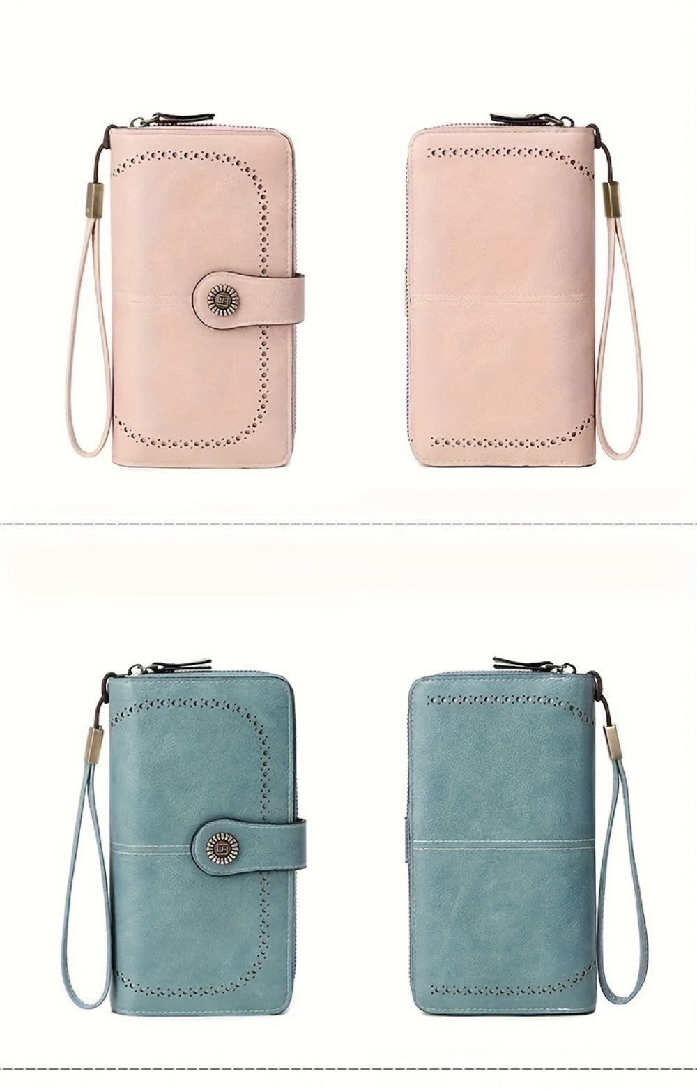 Women's Wallet – Large Capacity, Rfid Wristlet Bowknot Badge Large – detail view 28