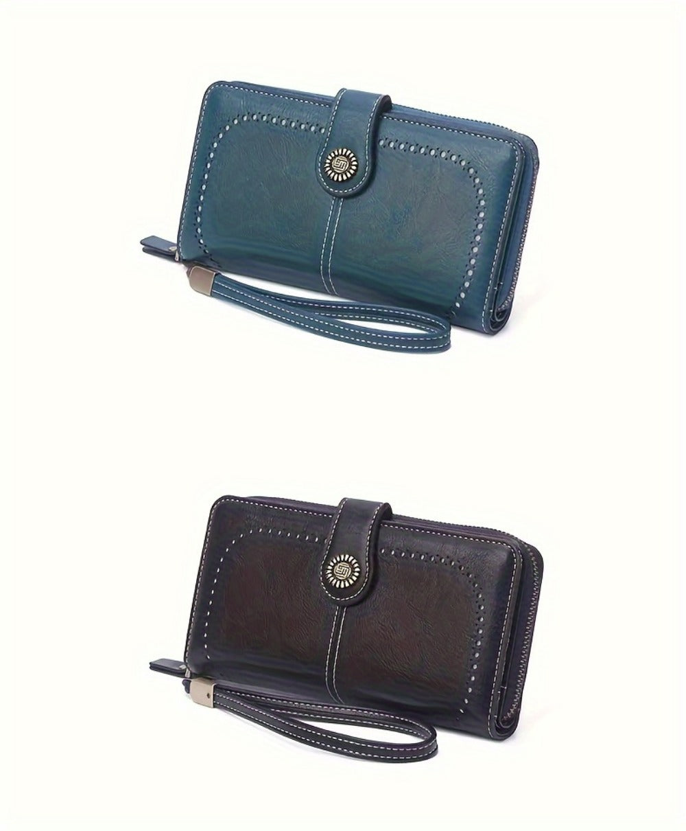 Women's Wallet – Large Capacity, Rfid Wristlet Bowknot Badge Large – detail view 33