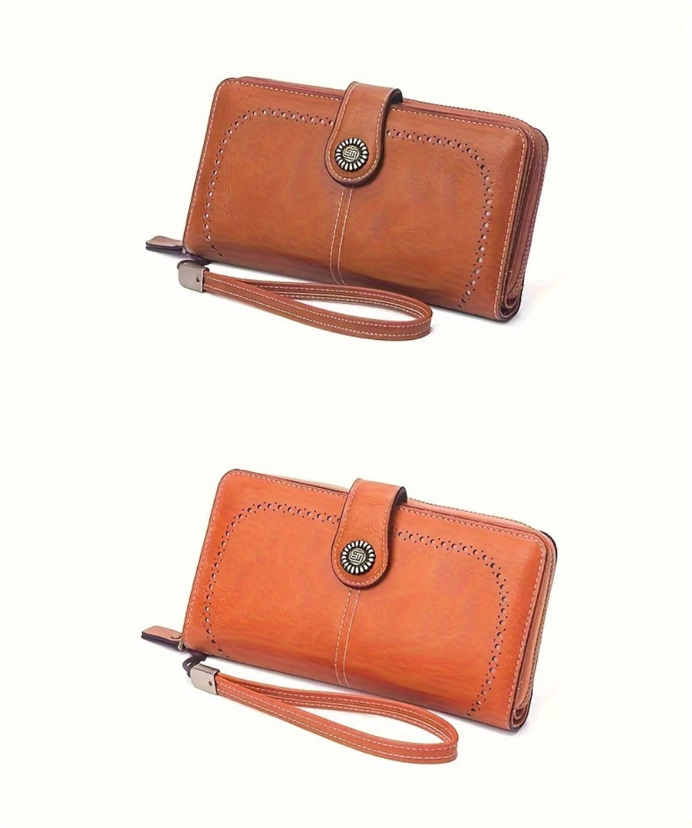 Women's Wallet – Large Capacity, Rfid Wristlet Bowknot Badge Large – detail view 34