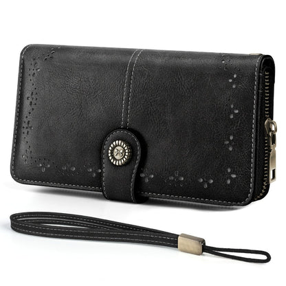 Women's Wallet – Large Capacity, Rfid Wristlet Bowknot Badge Large – detail view 8