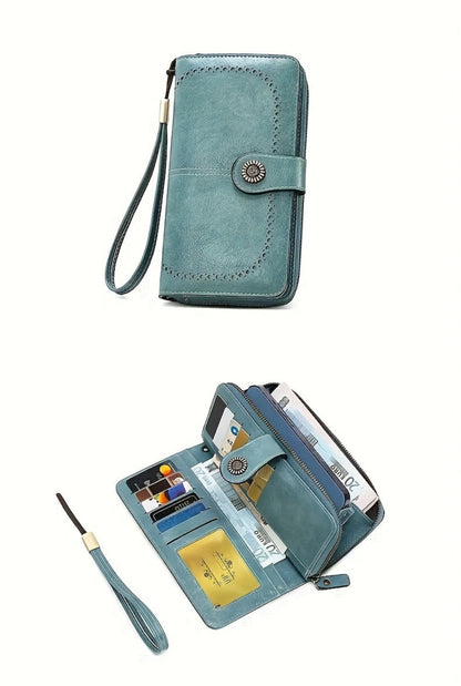 Women's Wallet – Large Capacity, Rfid Wristlet Bowknot Badge Large – detail view 36