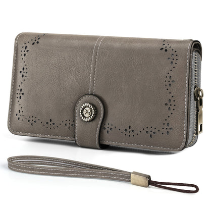Women's Wallet – Large Capacity, Rfid Wristlet Bowknot Badge Large – detail view 5