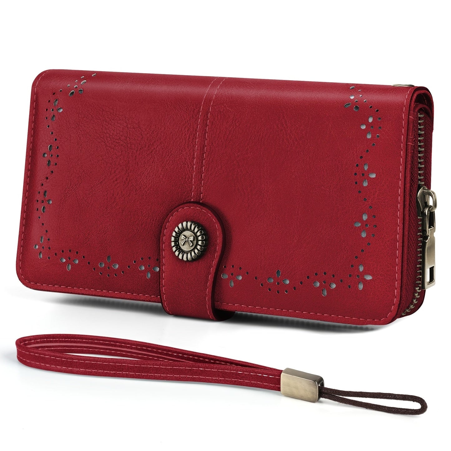 Women's Wallet – Large Capacity, Rfid Wristlet Bowknot Badge Large – detail view 2