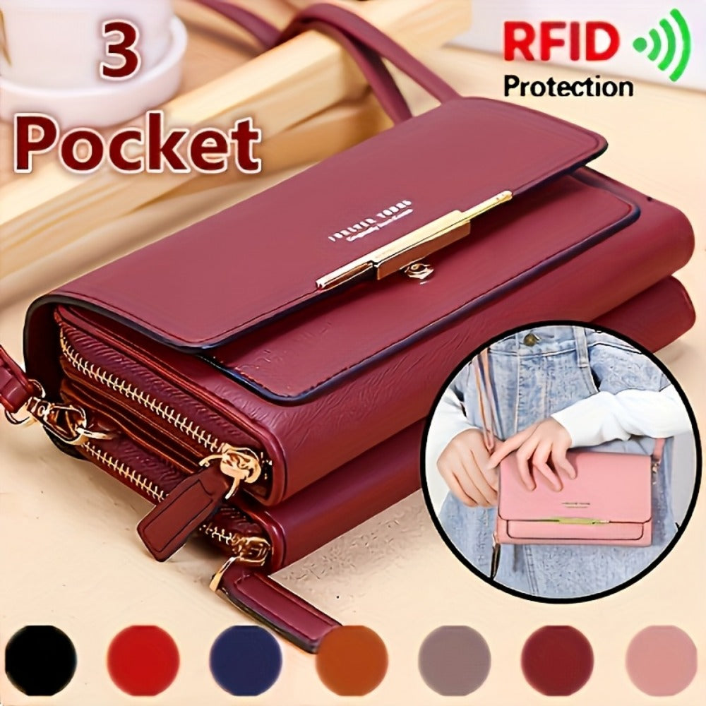 Women's Wallet – Large Capacity, for Everyday Use – front view