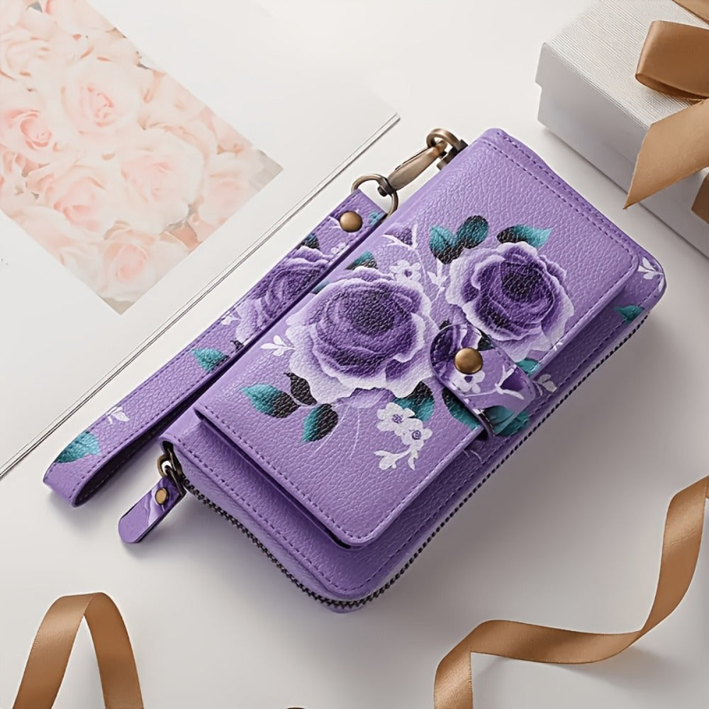 Women's Wallet – Large Capacity, for Travel – front view