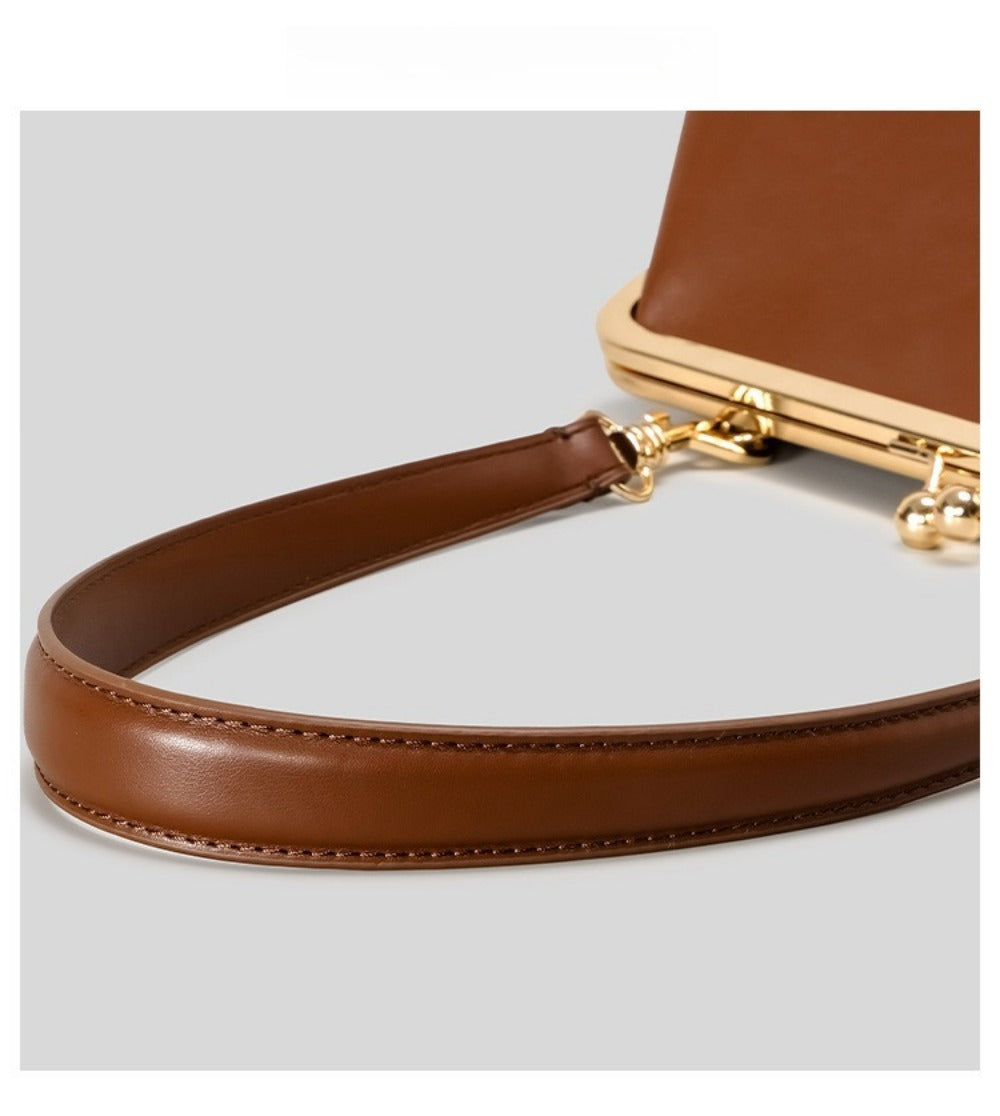 Women's Wallet – Large Metal Frame Clasp Clutch – detail view 23