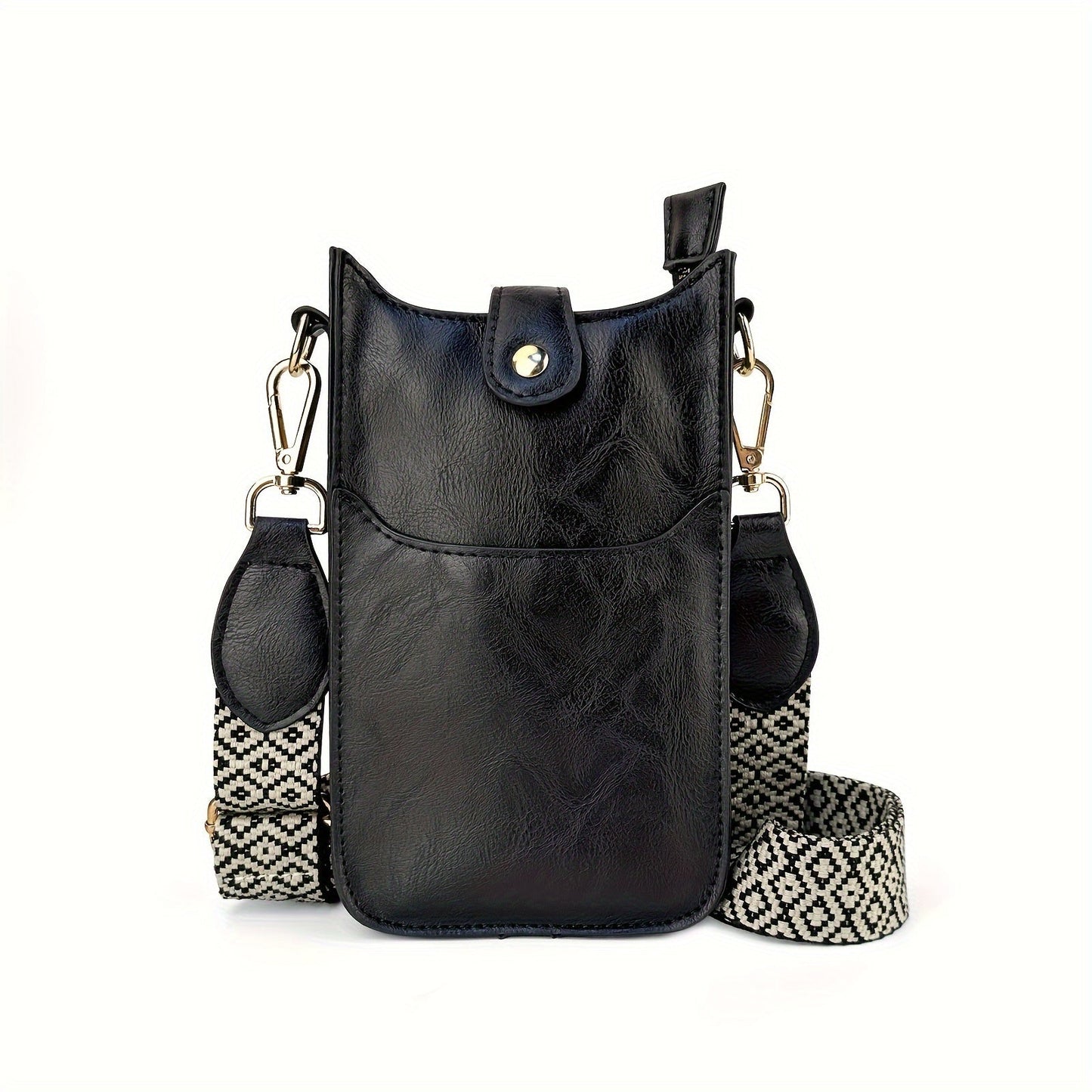 Women's Wallet – Mini, Adjustable Strap, for Everyday Use – front view - product view 12