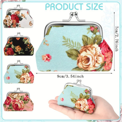 Women's Wallet – Mini, Flower Coin Set Of Small – detail view 8