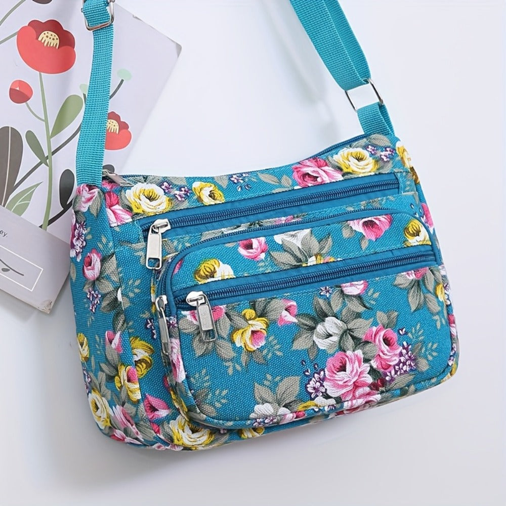 Women's Wallet – Multi Pocket, Adjustable Strap, for Everyday Use – front view