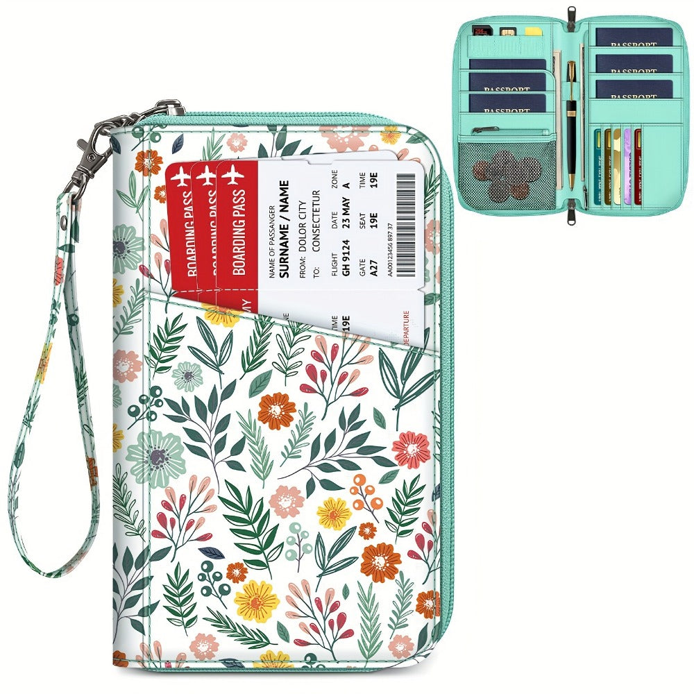 Women's Wallet – Multi-Pocket, for Travel – front view