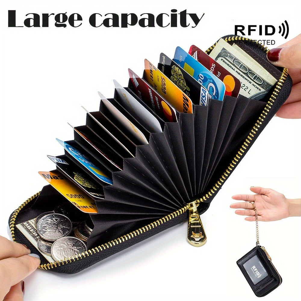 Women's Wallet – Nylon, RFID Blocking, for Everyday Use – front view