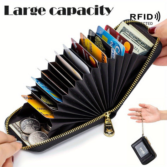Women's Wallet – Nylon, RFID Blocking, for Everyday Use – front view