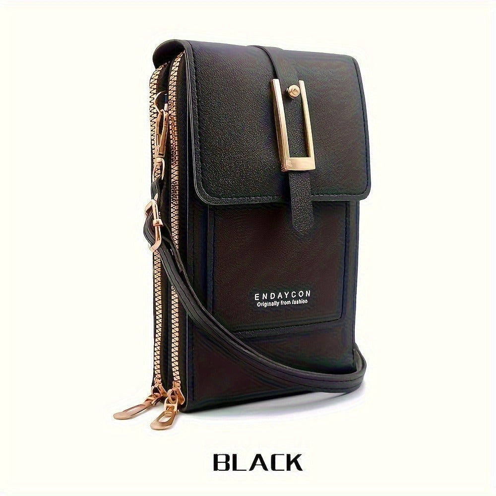 Women's Wallet – PU Leather, Adjustable Strap, Mini – detail view 13