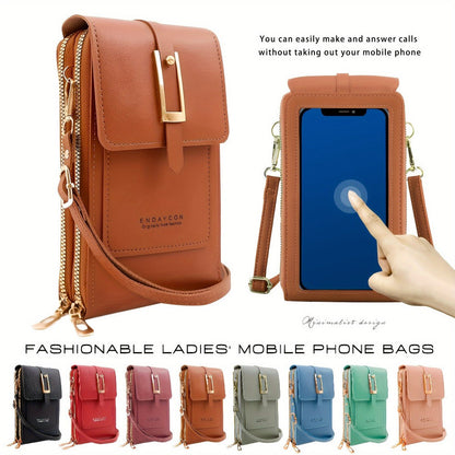 Women's Wallet – PU Leather, Adjustable Strap, Mini – detail view 16