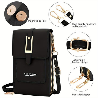 Women's Wallet – PU Leather, Adjustable Strap, Mini – detail view 18