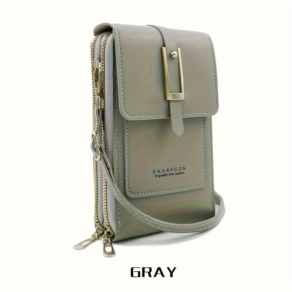Women's Wallet – PU Leather, Adjustable Strap, Mini – detail view 6