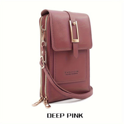 Women's Wallet – PU Leather, Adjustable Strap, Mini – detail view 12