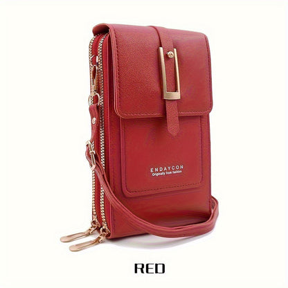 Women's Wallet – PU Leather, Adjustable Strap, Mini – detail view 2