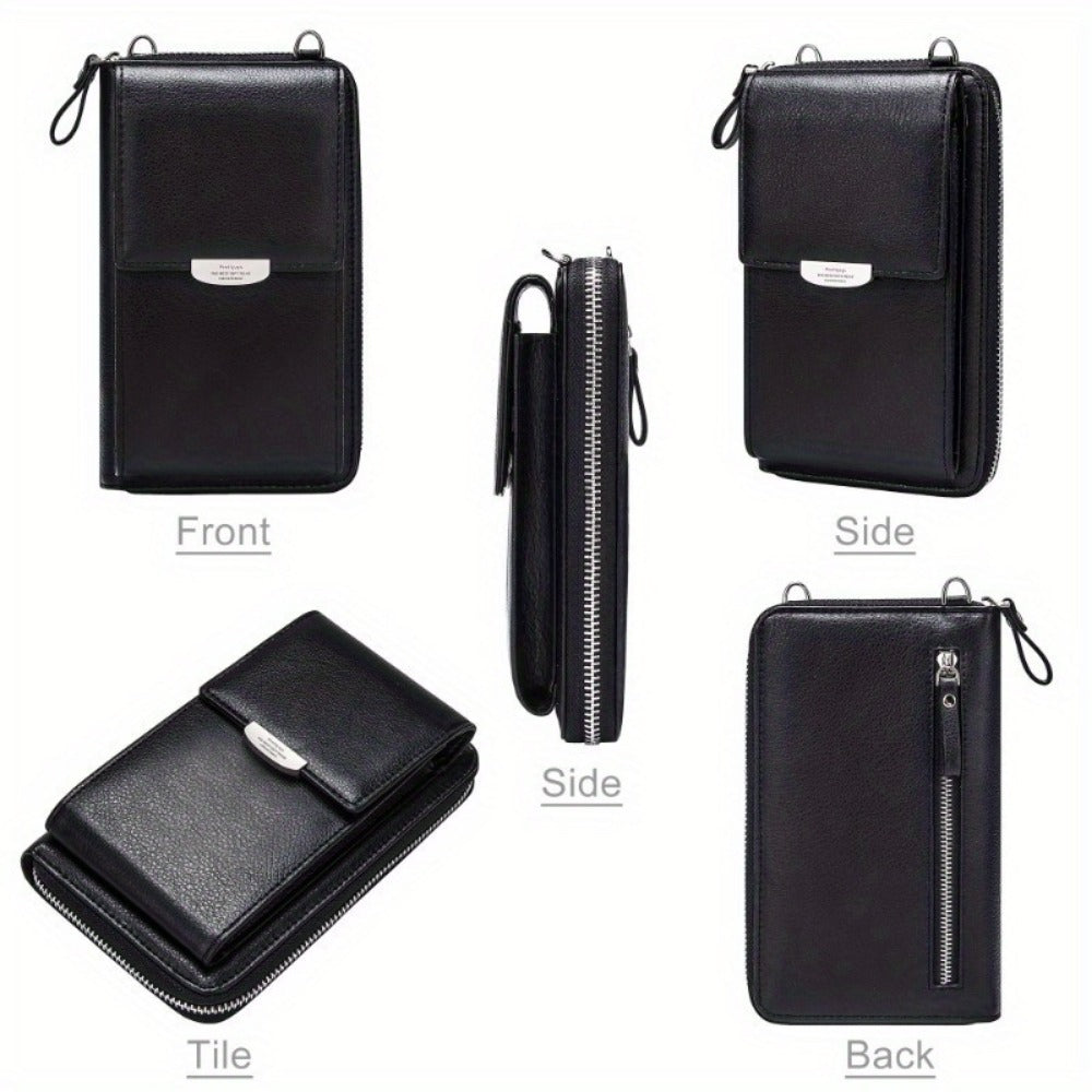Women's Wallet – PU Leather, Adjustable Strap – detail view 11