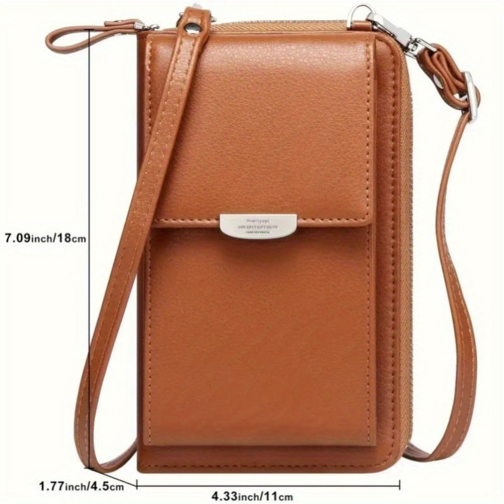 Women's Wallet – PU Leather, Adjustable Strap – detail view 13