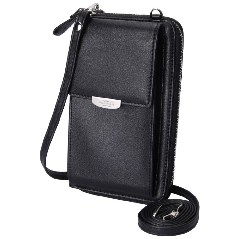 Women's Wallet – PU Leather, Adjustable Strap – detail view 14