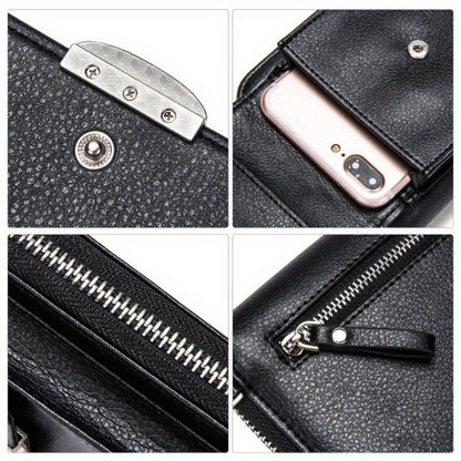 Women's Wallet – PU Leather, Adjustable Strap – detail view 5