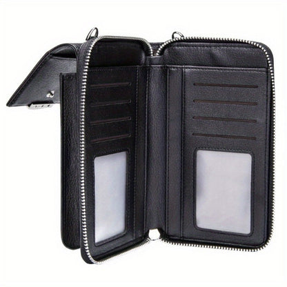 Women's Wallet – PU Leather, Adjustable Strap – detail view 9